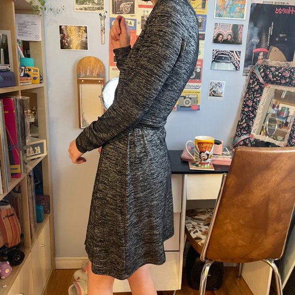 GAP knitted grey tie waist skater dress! - Picture 5 of 12